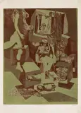 Augusto Rendón, Homenaje al cadete de la paz, 1971, Aguafuerte y punta seca sobre papel. Ejemplar Prueba de artista