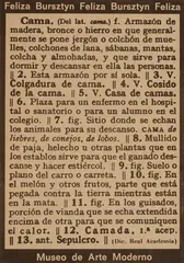 Afiche de la exposición Las Camas by Feliza Bursztyn, 1974, Offset., sold Sep 2024