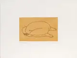 Santiago Cárdenas, Durazno, 1984, Punta seca y aguafuerte. Ejemplar 2 de 20