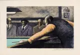 Saturnino Ramírez, Sin título, 1981, Litografía sobre papel. Ejemplar sin numerar. Edición de 400.