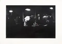 Fernell Franco, Sin título, 1985, Fotografía vintage intervenida por el artista adherida sobre papel. Sin numerar