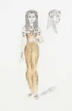 Oliver Messel, Costume Design For Cleopatra Ii