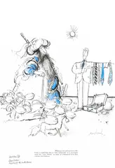 Ronald Searle, Exporting For The Smaller Business, pencil