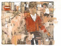 Jonas Plosky, A Folio Of Abstract And Figurative Studies, gouache on paper Various sizes (5)