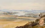 Two Scenes On The Canadian Pacific Railway by Washington F. Friend, Watercolour largest, sold Apr 2019