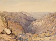 Lieut. Gen. Henry Francis Hancock, Views Of The Lake, The Blue Valley & Murray's Folly, Mahabaleshwar, India, watercolour Each
