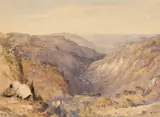 Lieut. Gen. Henry Francis Hancock, Views Of The Lake, The Blue Valley & Murray's Folly, Mahabaleshwar, India, watercolour Each