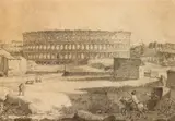 Alexis Grognard, A View Of The Coliseum (1776), pencil