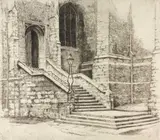 Llewelyn Frederick Menzies-jones, Three Views Of Eton College, etching