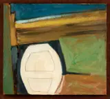 Jack Pender, White Punt I, oil on board
