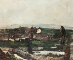 Rowland Suddaby, Upper Wharfdale, North Yorkshire, oil on canvas