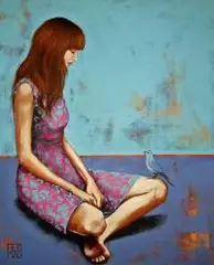 Renata Magda, Trele &..., 2015, 2015, akryl, płótno