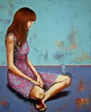 Renata Magda, Trele &..., 2015, 2015, akryl, płótno