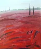 Jacek Malinowski, Toskania, 2014, 2014, olej, płótno