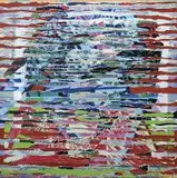 Piotr Kossakowski, Bez tytułu, z cyklu "Dekonstrukcja zdarzeń", 2014, 2014, olej, płótno