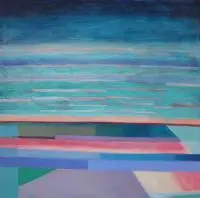 Aneta Nowak, Enceladus, 2015, 2015, akryl, płótno