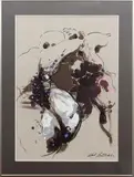 Andrzej Domżalski, Zawirowania, 2013, 2013, akryl, tektura