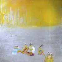 Rafał Wysocki, Piknik, 2010, 2010, akryl, płótno