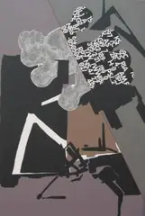 Aneta Gruszczyk, Bez tytułu, 2013, 2013, akryl, płótno