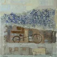 Małgorzata Bryndza, Mobile XI, 2014, 2014, olej, płótnie