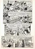 Janusz Christa, Kajtek i Koko. Na tropach Pitekantropa, około 1964 r., pasek komiksowy tusz, papier, 32