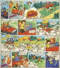 Szarlota Pawel-Kroll, Jonka, Jonek i Kleks. Smocze jajo, około 1975 r., komplet plansz komiksowych tusz, papier, 46