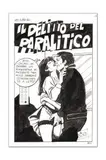 Vincenzo Nisco, Il Delitto del Paralitico, 1988 r., 1988, 90 plansz komiksowych ołówek, tusz, papier, 23