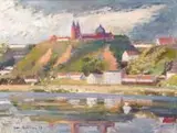 Jan Betley, Płock, olej, płótno