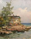 Eugeniusz Dzierżencki, Jastarnia, 1960 r.