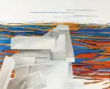 Marek Borowski, Port Północny I, 1973 r., 1973, olej, płótno