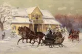 Przed polskim dworkiem, 1936 r. by Jerzy Kossak, 1936, olej, sklejka, sold Nov 2014