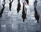 Jan Wojciech Malik, Plac, 2014, 2014, akryl, płyta
