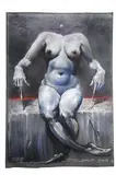 Aleksander Korman, Stabilizacja, 2009, 2009, pastel, papier fabrino