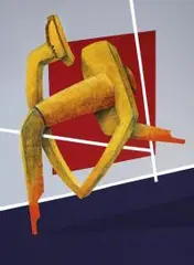 Adam Bakalarz, Bp128, z cyklu Zawodnicy, 2014, 2014, akryl, płótno