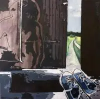Piotr Smogór, And I was, 2014, 2014, olej, płótno