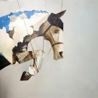 Anna Zalewska, Sterowany, 2014, 2014, akryl, płótno