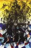Dilan Abdulla, Bez tytułu, z serii "Zepsute malarstwo", 2014, 2014, olej, akryl, płótno
