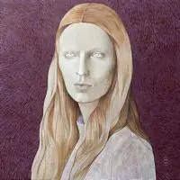 Katarzyna Kołtan, Serafina, 2014, 2014, tempera jajeczna, deska