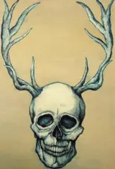 Trofeum by Kacper Piskorowski, olej, płyta hdf, sold Oct 2014