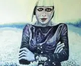 Hipnoza, 2012 by Agnieszka Kurlenda, 2012, akryl, płótno, sold Oct 2014