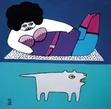 Roksana Kularska-Król, Królowa Nocy jako Fakirka, 2014, 2014, akryl, płótno