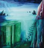 Marta Bilecka-Dudzińska, Waterland XVI, 2013, 2013, akryl, płótno