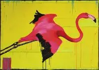 Wojciech Brewka, Pink, 2014, 2014, akryl, nitro, płótno