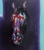 Małgorzata Łodygowska, Koń, 2014, 2014, akryl, płótno