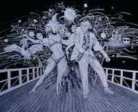 Maciej Siemoński, Gorączka sopockiej nocy, 2014, 2014, tusz, papier