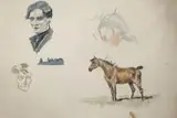 Karol Kossak, Szkice
