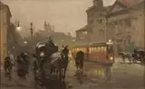 Czesław Wasilewski, Krakowskie Przedmieście w Warszawie