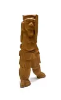Jackson Hlungwani, Cain, carved wood