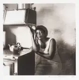 David Goldblatt, Patience Poni visiting her parents Ruth and Jackson Poni, 1510A Emdeni South, Soweto, 1972