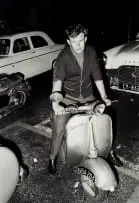 Billy Monk, Outside the Catacombs, 20 October 1967, pigment ink print on Hahnemühle Archival Baryta Paper